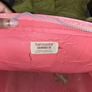 Samsonite | Bags | Samsonite Pink Backpack With Textured  display picture 1